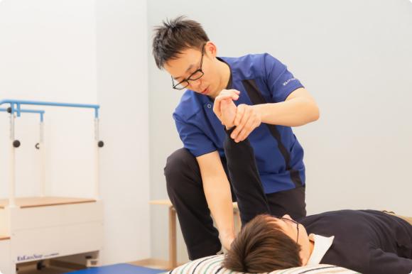 リハビリビジョン リハビリの様子